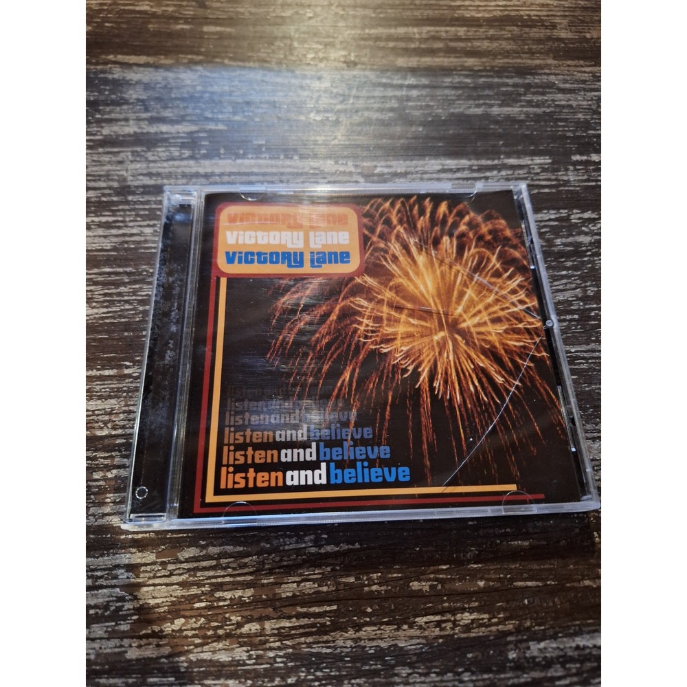 Victory Lane‎ Listen and Believe CD 2005 Pop Punk Alternative Rock DDA1095-2